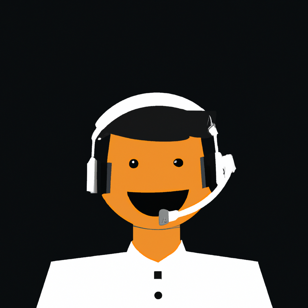 Support specialist with headset ready to help